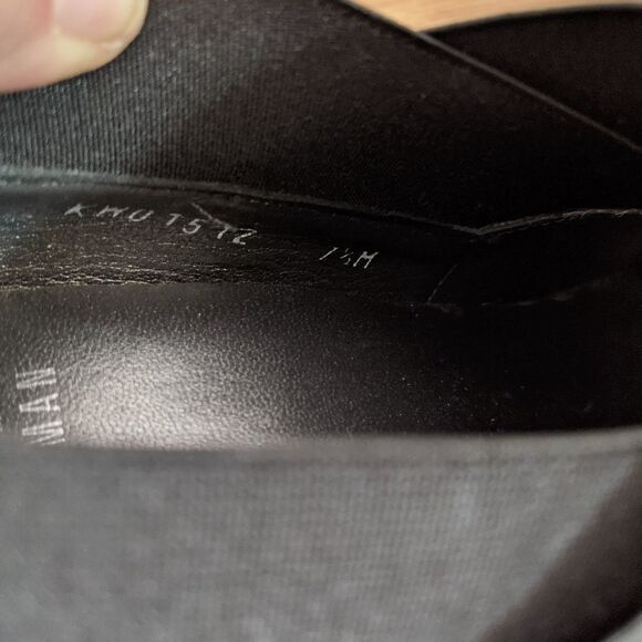 STUART Weitzman black suede high stiletto heels shoes - Picture 3 of 9